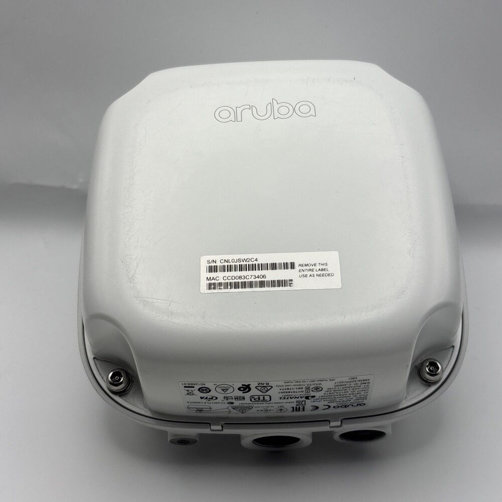 ARUBA AP-365 APEX0365 Waterproof DUAO-RADIO OUTDOOR WIRELESS ACCESS POINT 802.1